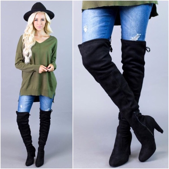 A Mermaid's Epiphany Shoes - 🆕LAST! Thigh High Over the Knee Boots